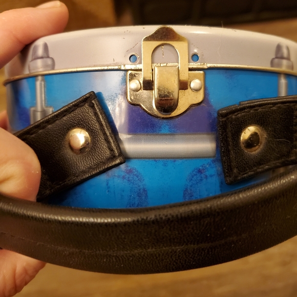 Grateful Dead Rock 'N Roll Drum Tin Tote Vandor 2000 GDP Bertha Case Lunch Box. - Picture 13 of 13